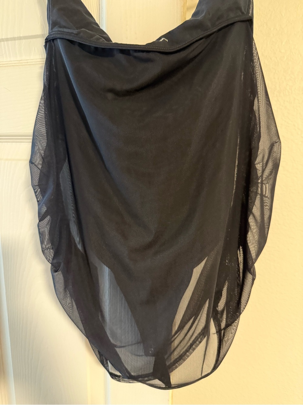 Abercrombie & Fitch Black Sheer Wrap Scarf